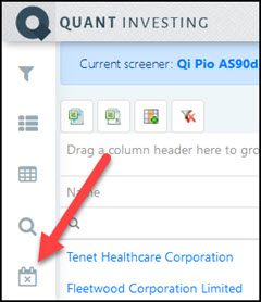 Quant Investing back test 1